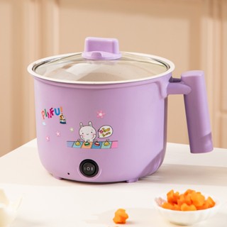 หม้อไฟฟ้า อเนกประสงค์ ต้ม ผัด ทอด อุ่น ตุ๋น นึ่ง ขนาด 1.0ลิต…