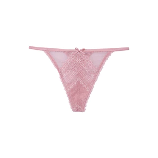 BSC Lingerie กางเกงชั้นในเซ็กซี่ ลูกไม้ ซีทรู รูปเเบบ จีสตริง มีให้เลือก 4 สี รุ่น BU8361_R25