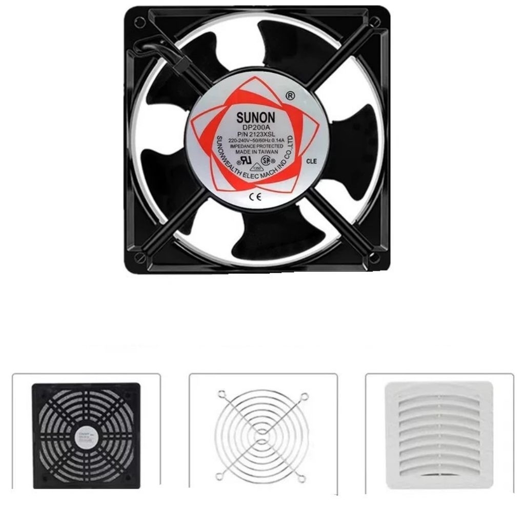 พัดลม sunon DP200A 220-240v 0.14A ขนาด120×120×38mm ของแท้ พร้อมส่ง ออกบิลได้