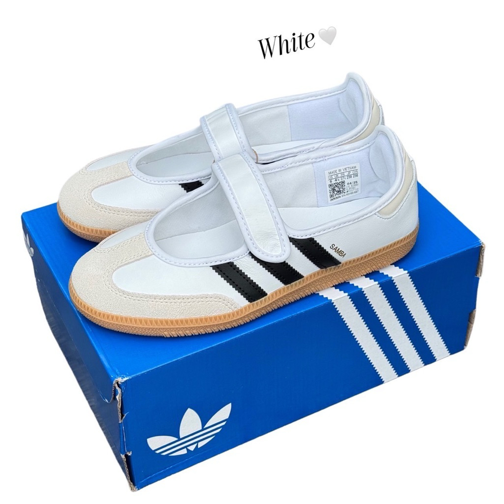 พร้อมส่ง Adidas Samba Jane W Black (JQ6445) 🖤 White (JR1402 )🤍(W) Cloud White Gum (JR7339 )🩵