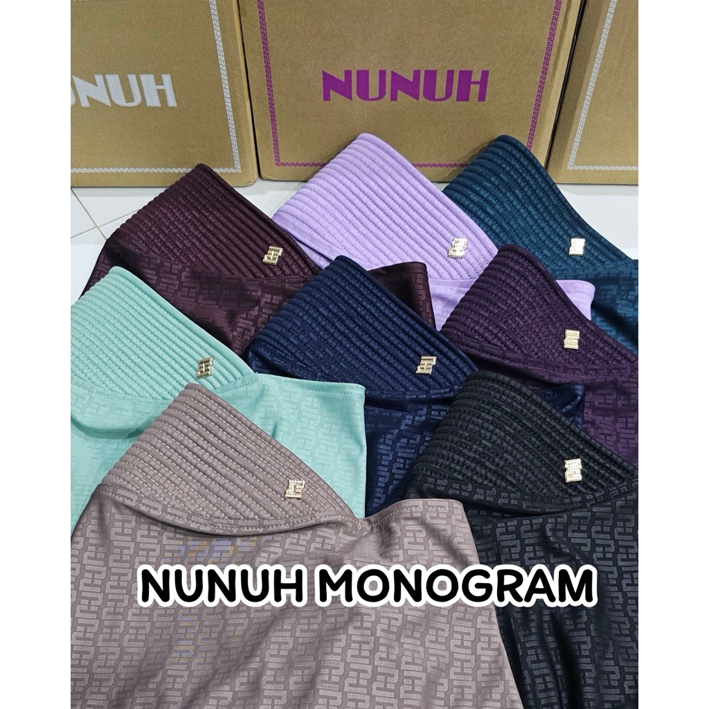 NUNUH MONOGRAM นูนูห์ ลายโมโนแกรม 2