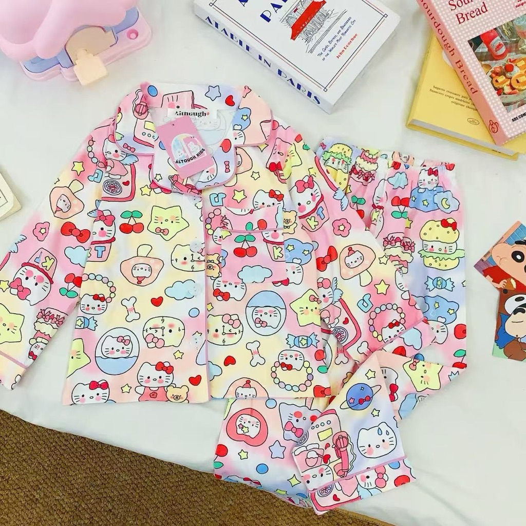 ชุดนอนเด็ก แขนยาวขายาว My Boo ผ้านิ่ม ใส่สบาย [พร้อมส่ง]