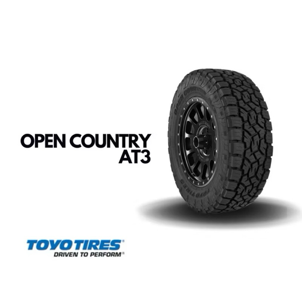 ยางรถยนต์ TOYO TIRES 215/65 R16 รุ่น OPEN COUNTRY AT3 109/107R 8PR OWL ตัวหนังสือขาว *JP (จัดส่งฟรี!