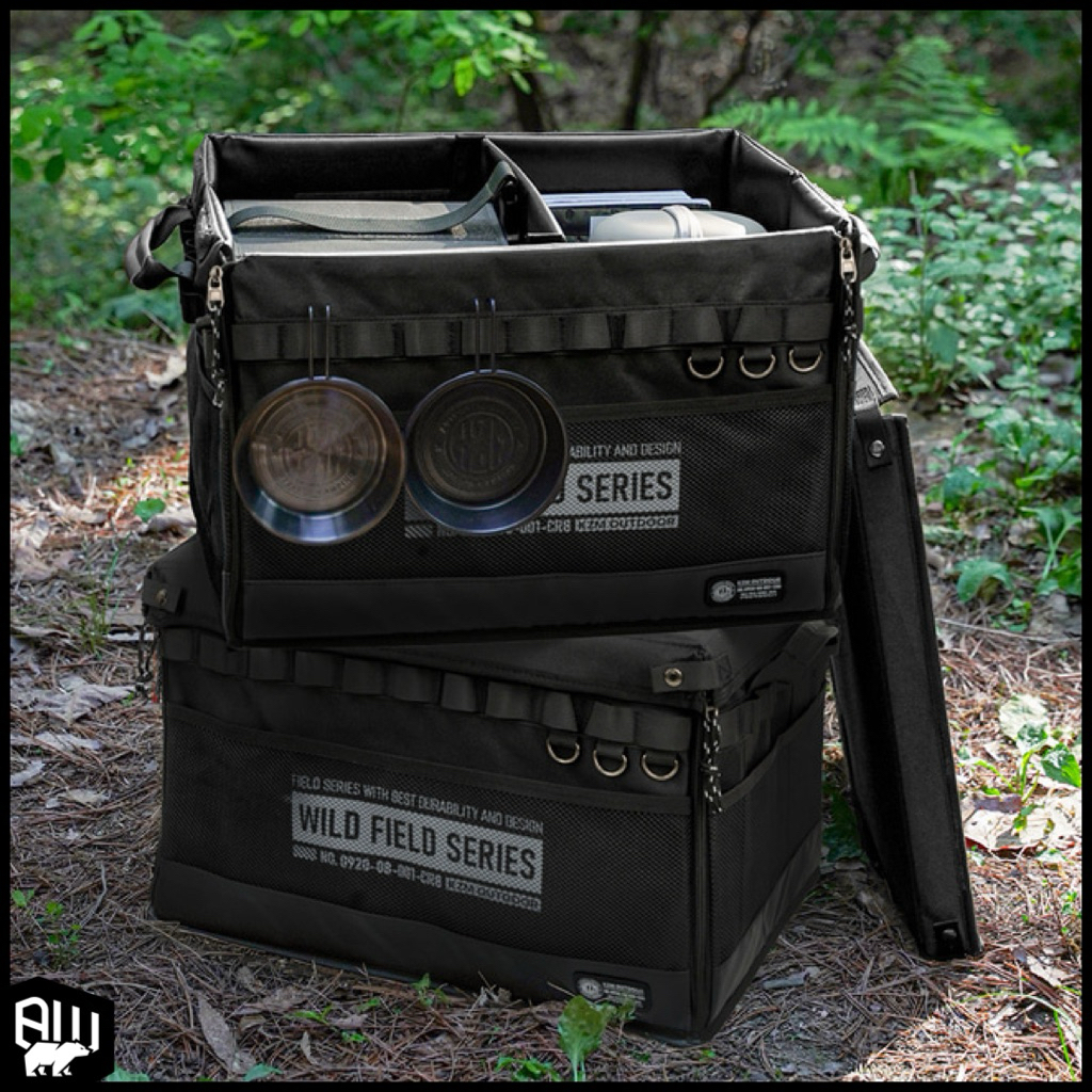KZM OUTDOOR - FIELD CABINET BOX BLACK‼️พรีออเดอร์‼️