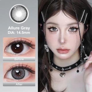 Magister & Realcon คอนแทคเลนส์ 6 เดือน บิ๊กอายสีเทา สายตา สไตล์เกาหลี คอนแทคเลนส์ขยายนักเรียน คอนแทคเลนส์สำ