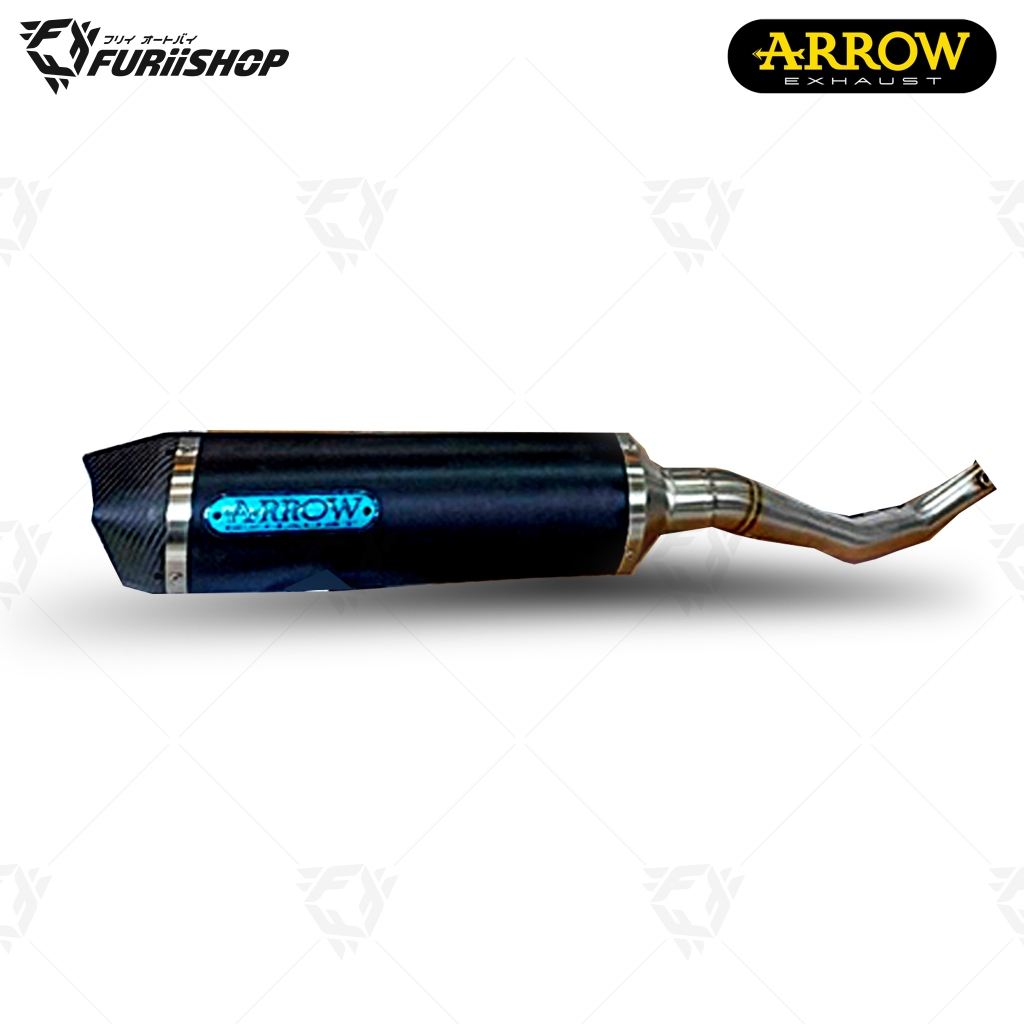 ท่อสูตร/ท่อแต่ง/ท่อไอเสีย Arrow Dark-Carbon (2025) : for Yamaha TMAX