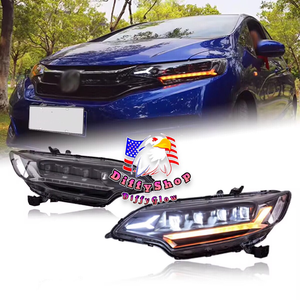 ไฟหน้าFull LED Honda Jazz GK 2014-2024