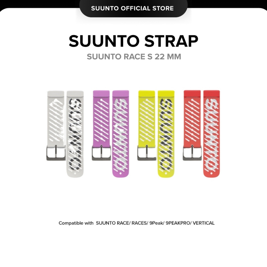 สายนาฬิกา Strap ขนาด 22 MM STRAP LOGO SUUNTO  ของแท้ ประกันศูนย์ไทย