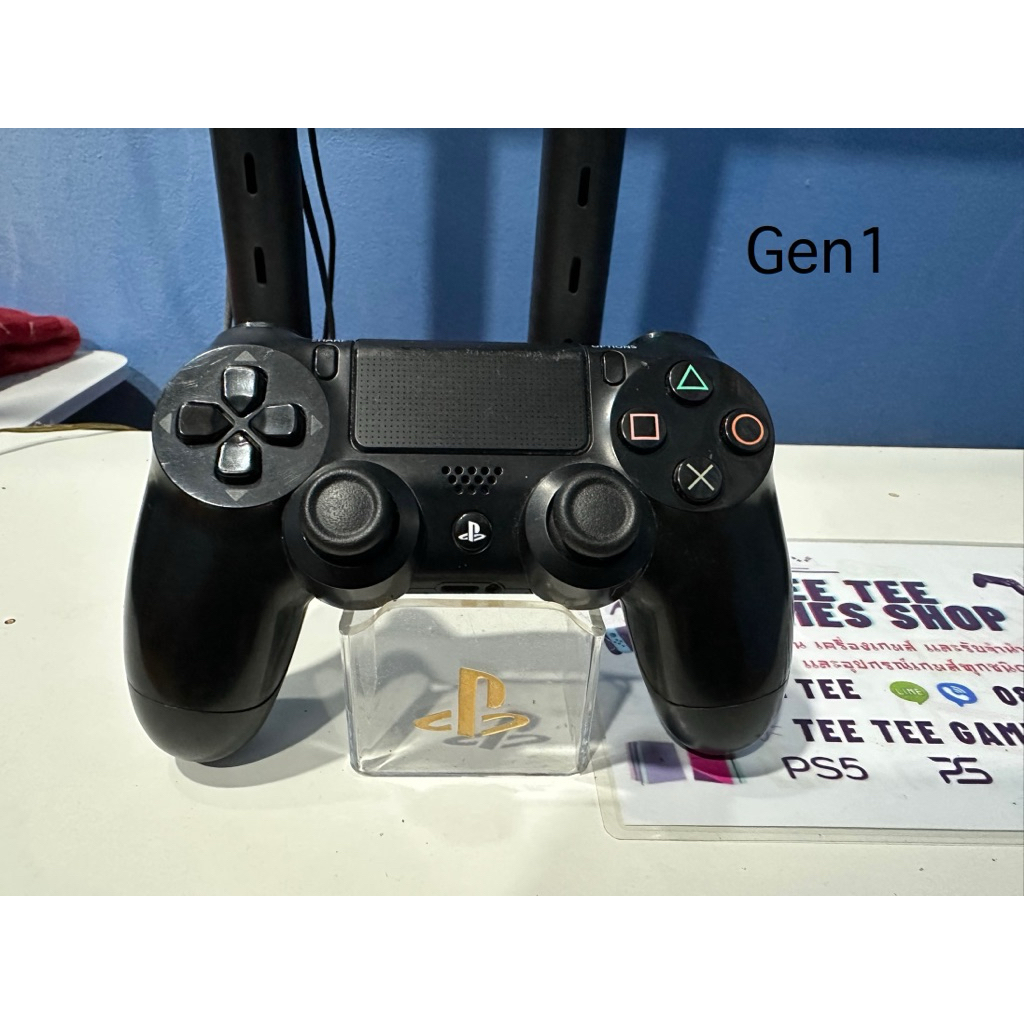 จอยps4 ของแท้ เป็นสินค้ามือสองใช้งานปกติอาจมีรอยตามการใช้งานบ้างเล็กน้อย