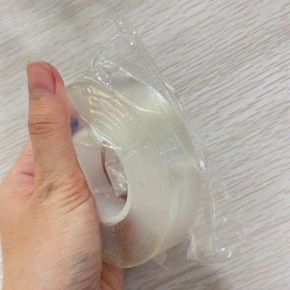 [พร้อมส่ง] เทปใส นาโนโปร่งใส เทปสองหน้า แบบใสป้องกันรอยขีดข่วน Tape 2 Sided Clear กันน้ำ เทปกาวอเนกประสงค์ ความยาว 5เมตร