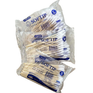 สำลีพันก้าน สำลีพันไม้ สำลีก้านไม้ ไม้พันสำลี 100 ก้าน ยาว 6…