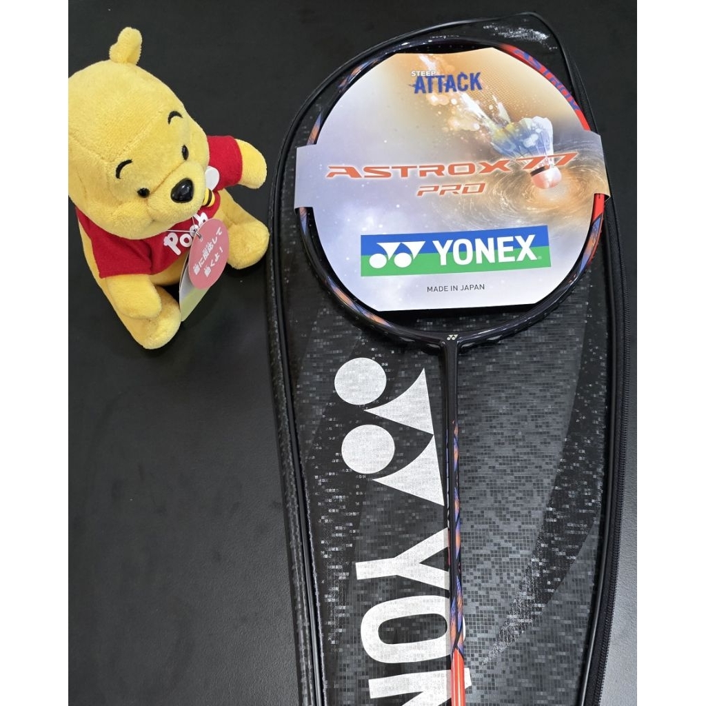 🐻🏸ไม้แบดมินตัน YONEX ASTROX 77 PRO TH/JP ไม้เปล่า พร้อมซอง และใบรับประกัน ไม่รวมการขึ้นเอ็น