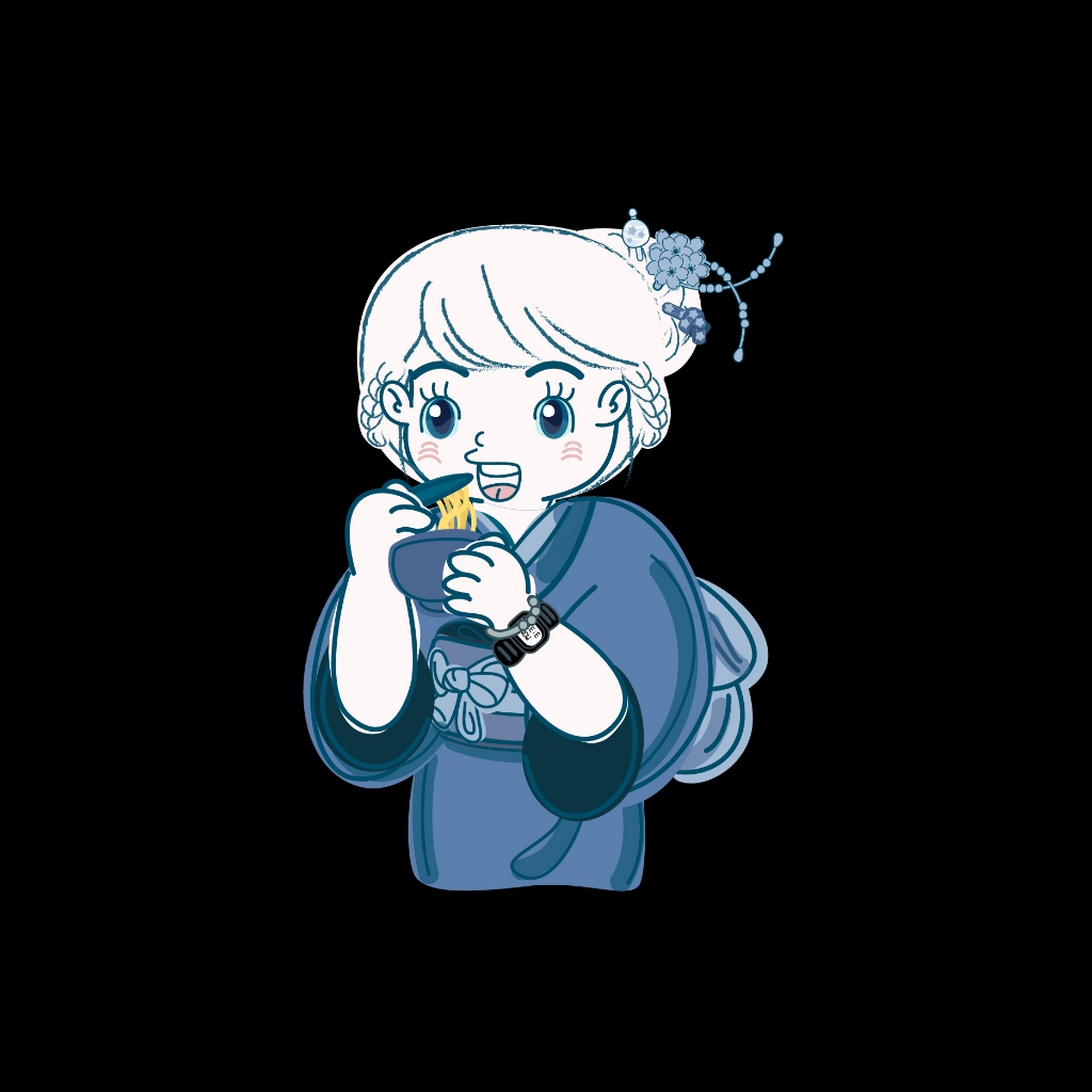 Sd_Nrkmo_005_T-shirt_ลาย_น้องน่ารักใส่ชุดกิโมโน_-005-_