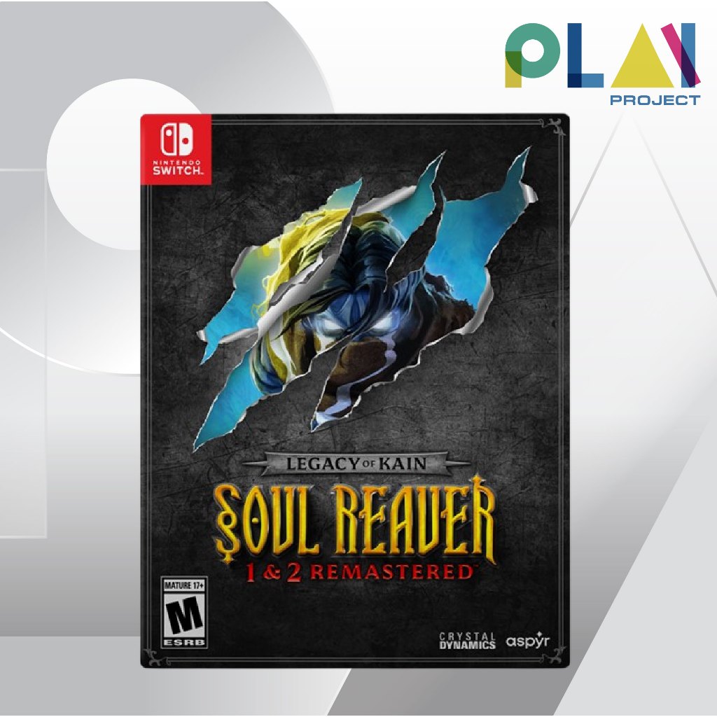 Nintendo Switch : Legacy of Kain Soul Reaver 1&2 Remastered [มือ1] [แผ่นเกมนินเทนโด้ สวิตช์]
