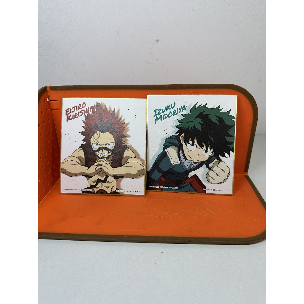 ⚡️🔥 แผ่นโปสเตอร์แข็ง Izuku Midoriya & Eijiro Kirishima จาก My Hero Academia มาแล้ว! 🔥⚡️