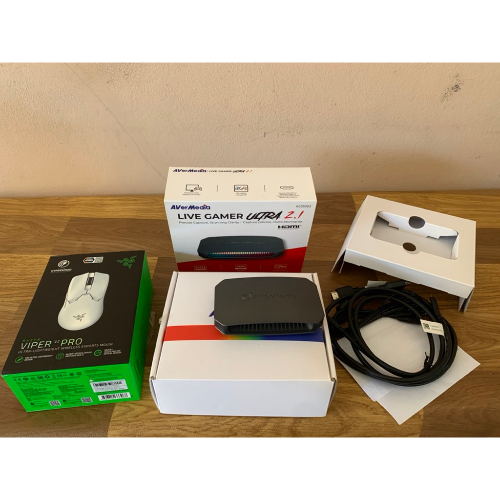 VIDEO CAPTURE DEVICE (อุปกรณ์จับภาพหน้าจอ) AVERMEDIA LIVE GAMER ULTRA 2.1 GC553G2