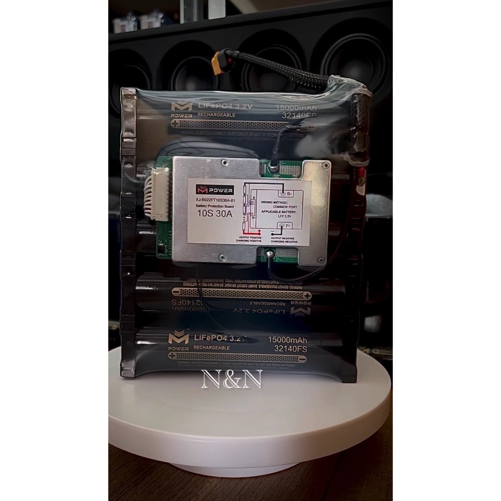 LiFePO4 Battery 10s 33v 15ah Mpower