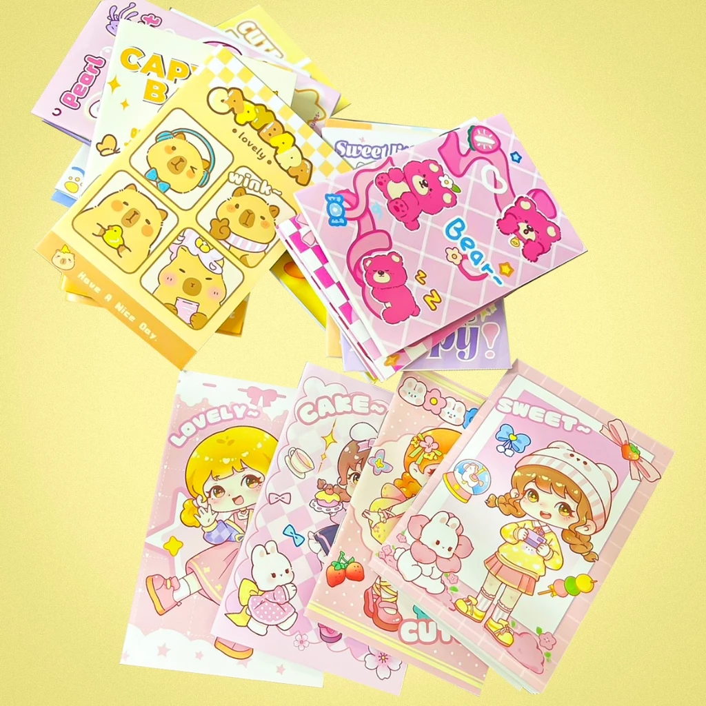 🔥ราคาส่ง🔥รวมสมุดโน๊ตลายการ์ตูนน่ารัก ยอดฮิต(เลือกลาย)✔️พร้อมส่ง สมุดพกพาเล่มเล็ก สมุดจดบันทึกโน๊ตA5 thumbnail 7