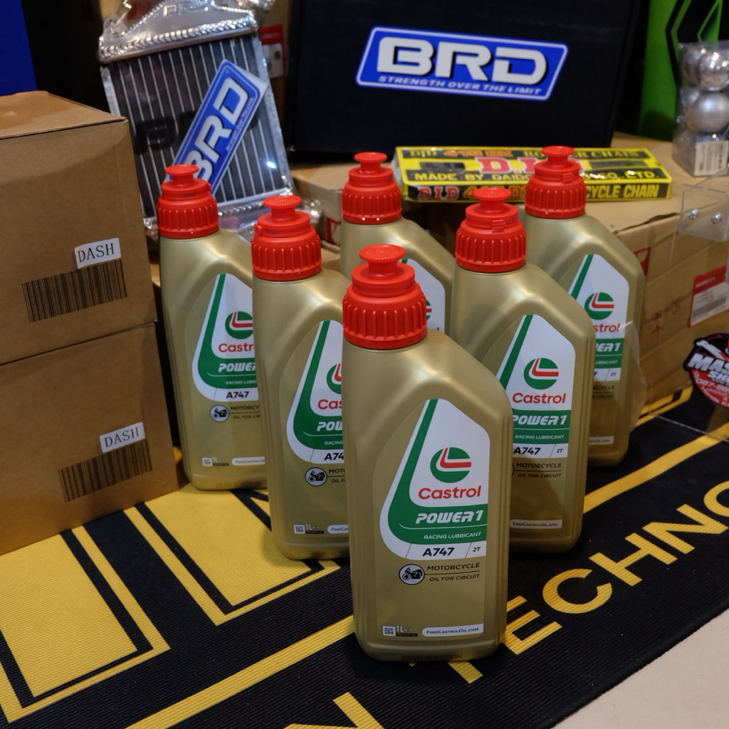น้ำมัน2T คุณภาพสูง Castrol Power1 A747 (รุ่นใหม่)