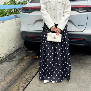 Polka dot skirt (กระโปรงลายจุด )