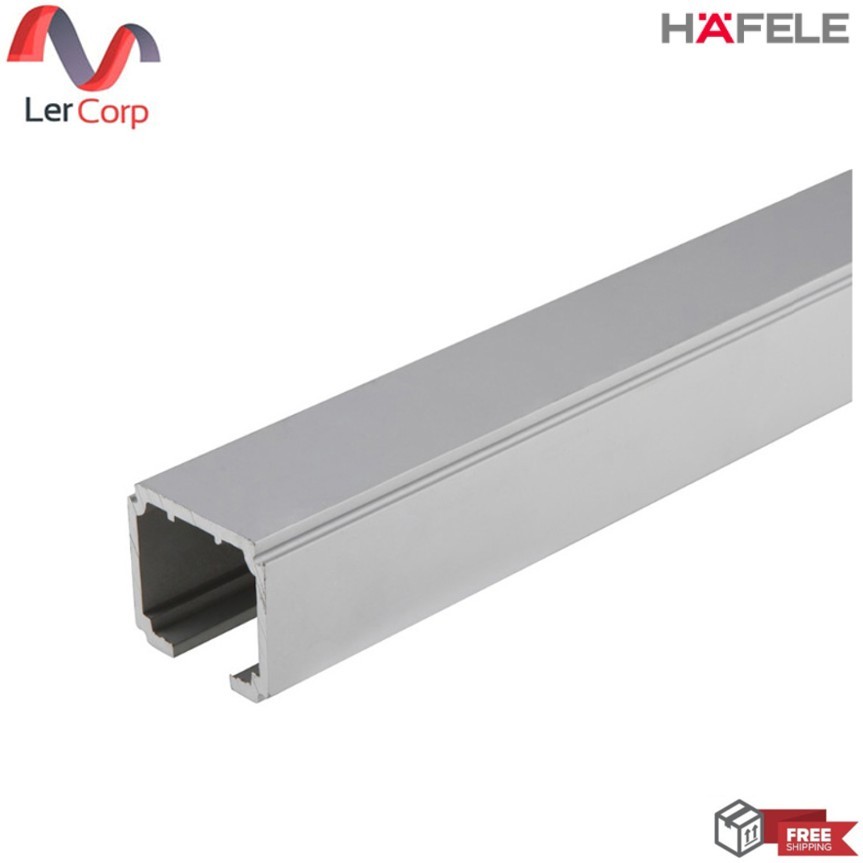 (Hafele) รางบานเลื่อน160อลูมิเนียม3 เมตร (499.40.053)