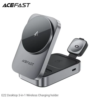 HOCO Original 100% CQ3 /E22/CQ23 Motorcycle Folding 3-in-1 wireless Fast Charger compatible Magnetic wireless 15W for iP