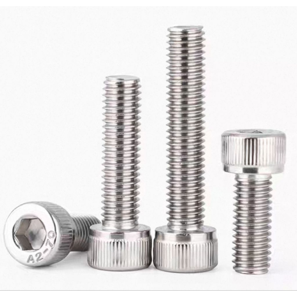 M5 สกรูหัวจมเกลียวมิล-หยาบ Hex Socket Head Cap Screw รูปที่ 7