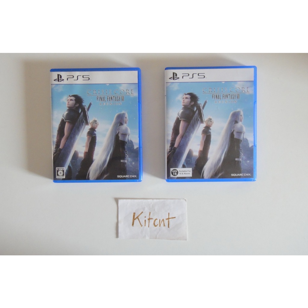 แผ่นเกมส์ PS5 FF VII Reunion Crisis Core Final Fantasy VII Reunion Crisis Core [Zone 2+3] [English -