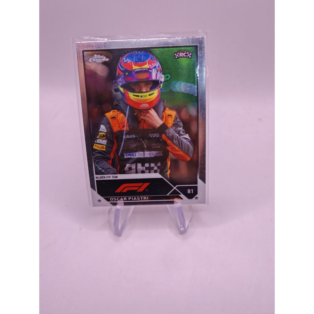 การ์ด f1 topps chrome 2023 oscar piastri