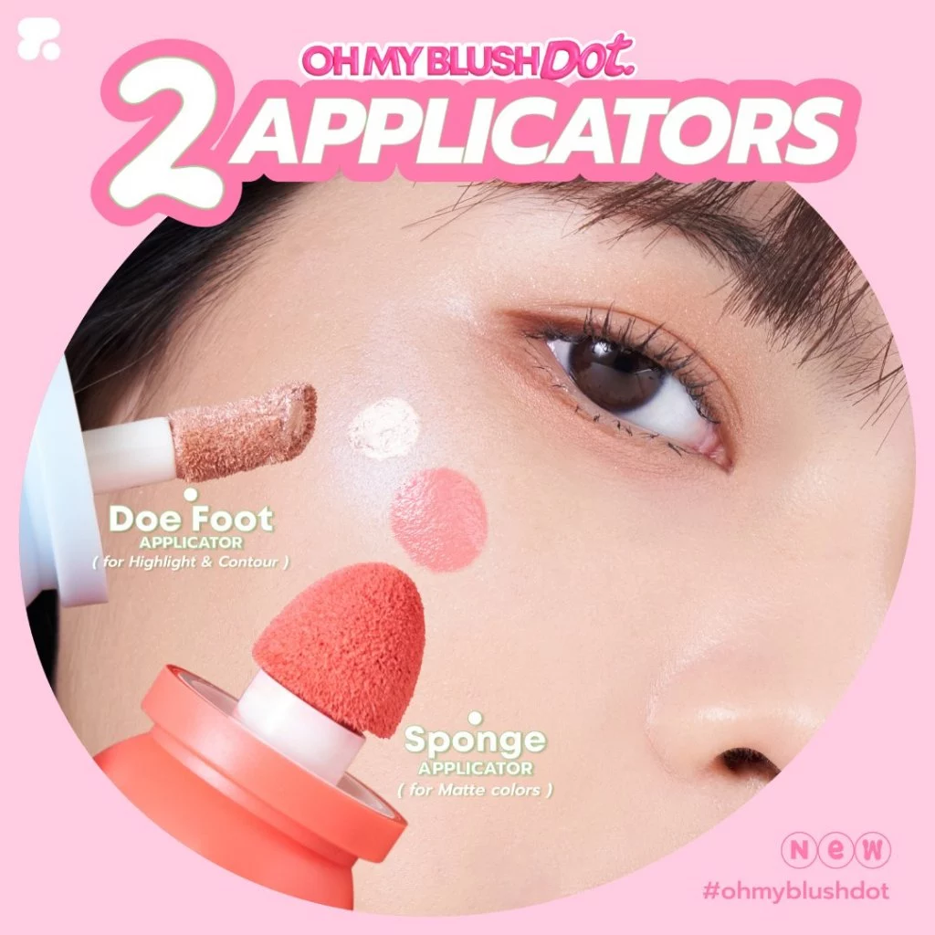 OH MY BLUSH DOT 2P ORIGINAL บลัชน้ำ thumbnail 7