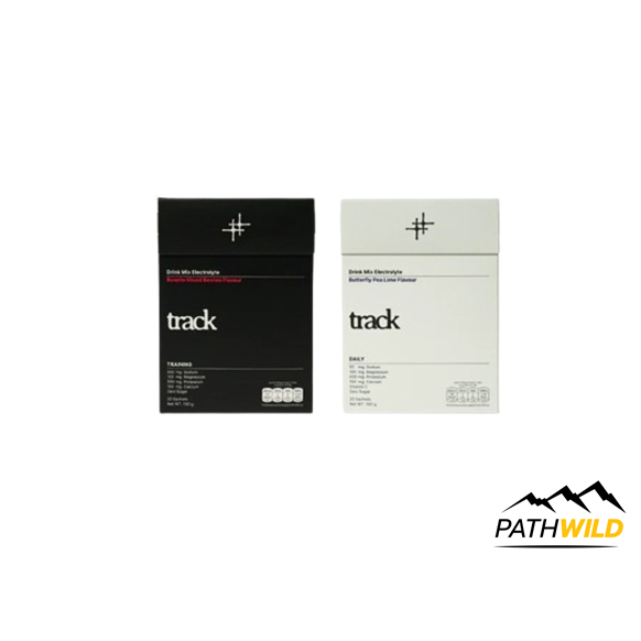Track Drink Mix Electrolyte ผงชงให้พลังงาน ให้ความสดชื่น ลดความเหนื่อยล้า มี2สูตร *ขายเป็นกล่องบรรจุ 20 ซอง*
