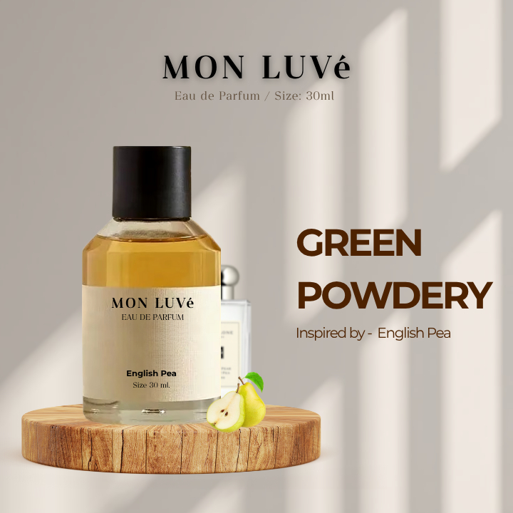 น้ำหอมโคลนmon luvé - English Pea ขนาด30ML