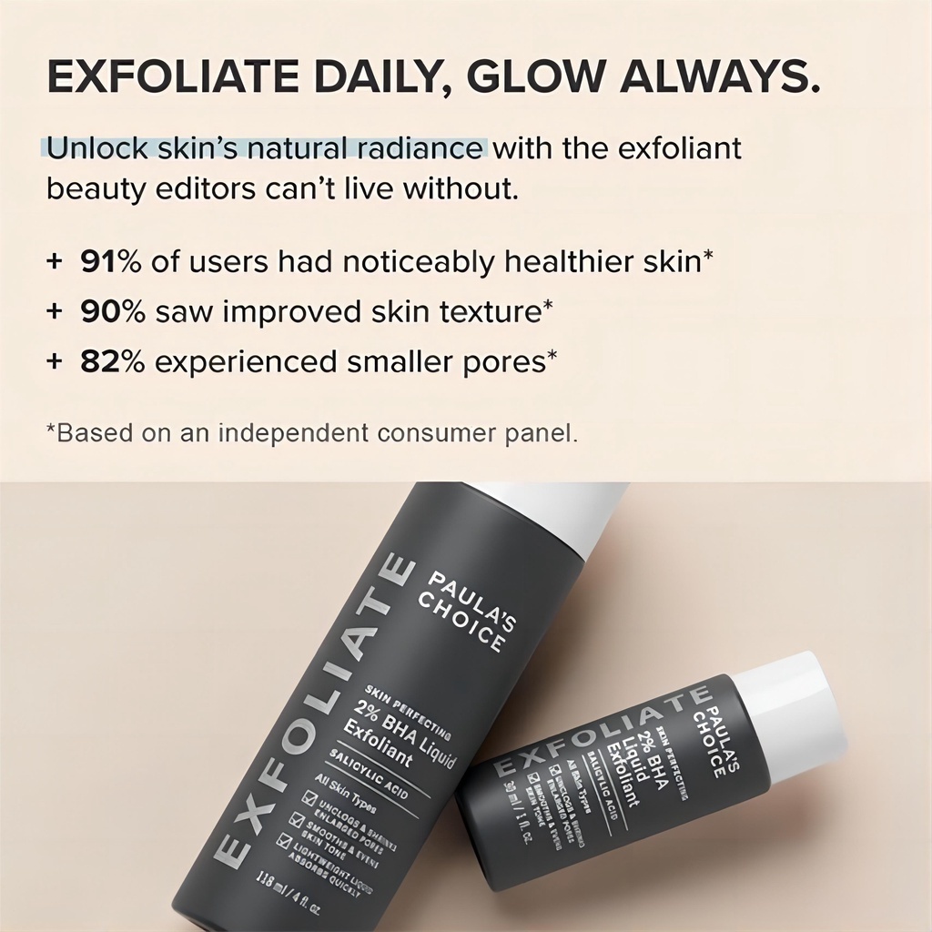 (เตรียมจัดส่งสินค้า) Paula's Choice Skin Perfecting 2% BHA Liquid Exfoliant 30ml/118ml - รูปที่ 2