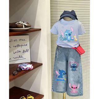 พร้อมส่ง ว51-53 6071 ชุดเซ็ทเด็กยีนสติช