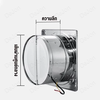 ฟรี3mท่อ ชุด✅เครื่องดูดควัน 6-12นิ้ว 120W ดูดควันในครัว Range Hoodพัดลมดูดอากาศ ดูดควันครัว พัดลมระบายอากาศ