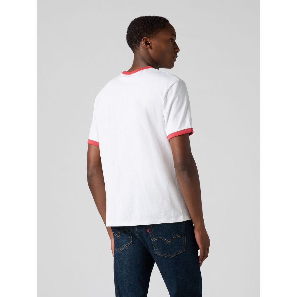 เสื้อยืดผู้ชาย Levi’s® Men’s Retro Embroidered Ringer Tee ราคา ถูกที่สุด ดีลบีเคเค แกลเลอรีภาพที่ 2