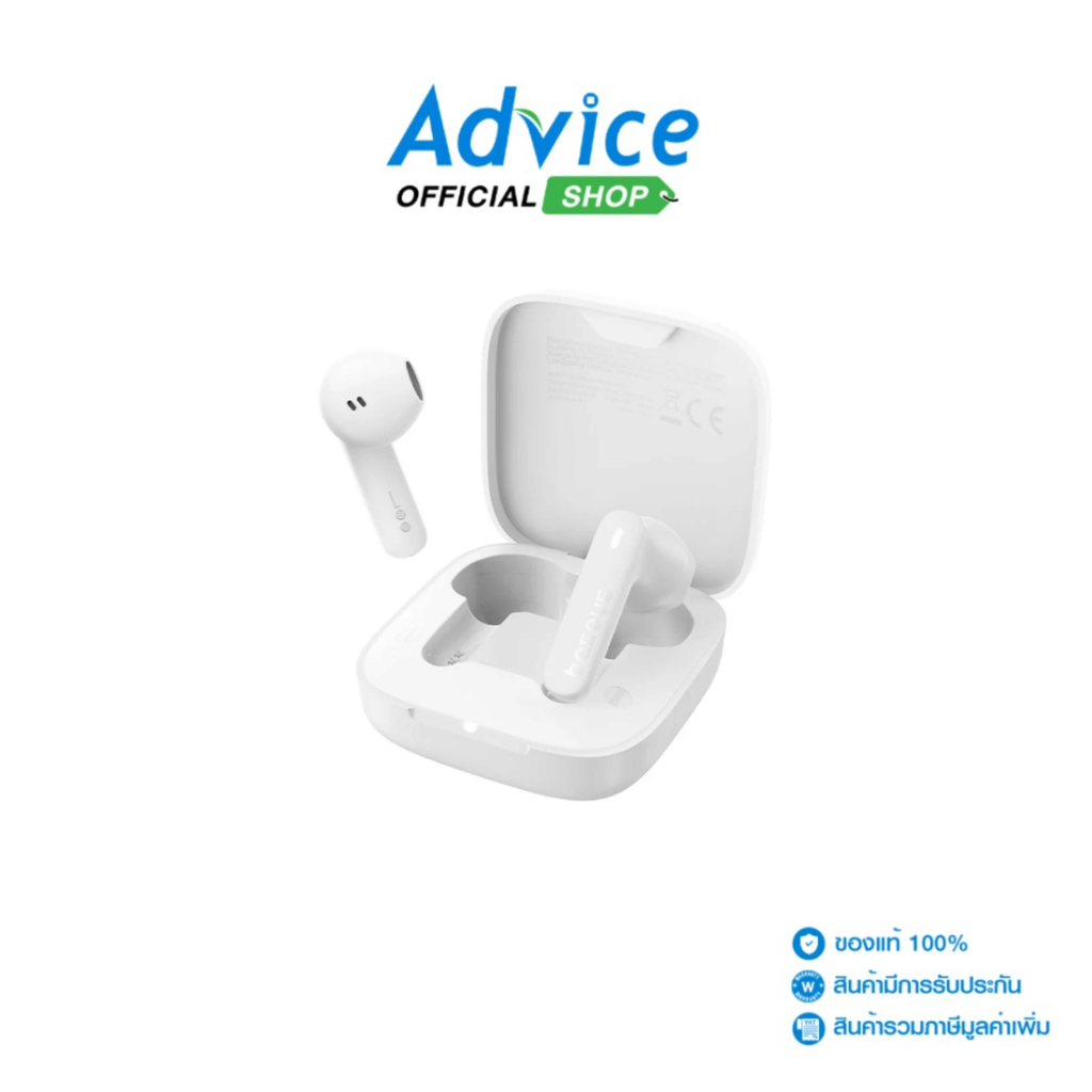 BASEUS True Wireless (Bowie E16) Stellar White - A0165273