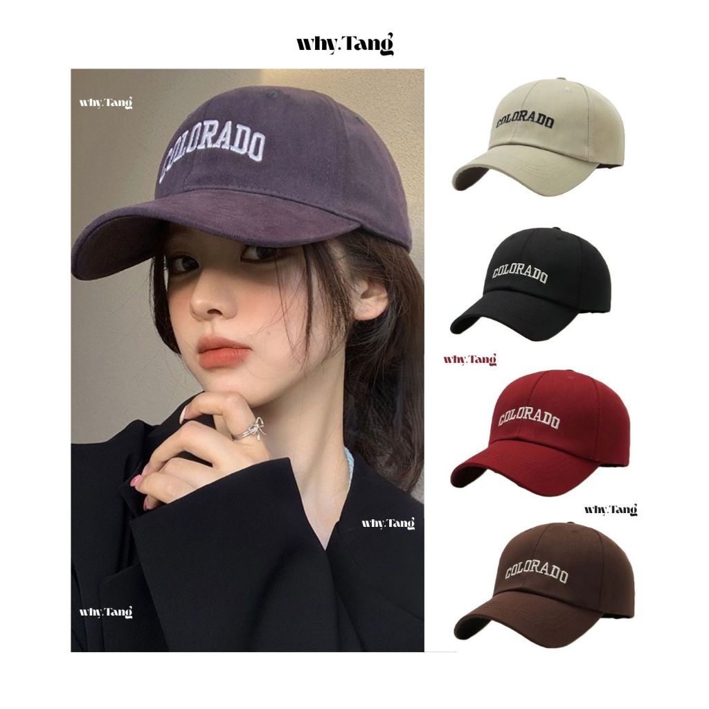 (รวมหมวก) 💗พร้อมส่ง ส่งเร็ว 1-2 วันถึง  Cap - หมวกแก๊ป หมวกเบสบอล - รูปที่ 3