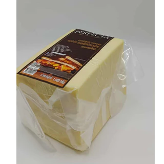 เชดด้าชีส Perfecta ชีสก้อน (ก้อนละ 1 กก.) หอม กลมกล่อม ทำได้หลายเมนู จุใจสายชีส พร้อมส่ง