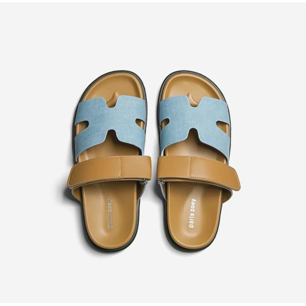 Paris Zoey รองเท้าแตะลำลองหญิง รองเท้าแตะตีน ตุ๊กแก แมท์ได้กับทุกโดกาศ ใส่สบาย sandals women รองเท้า