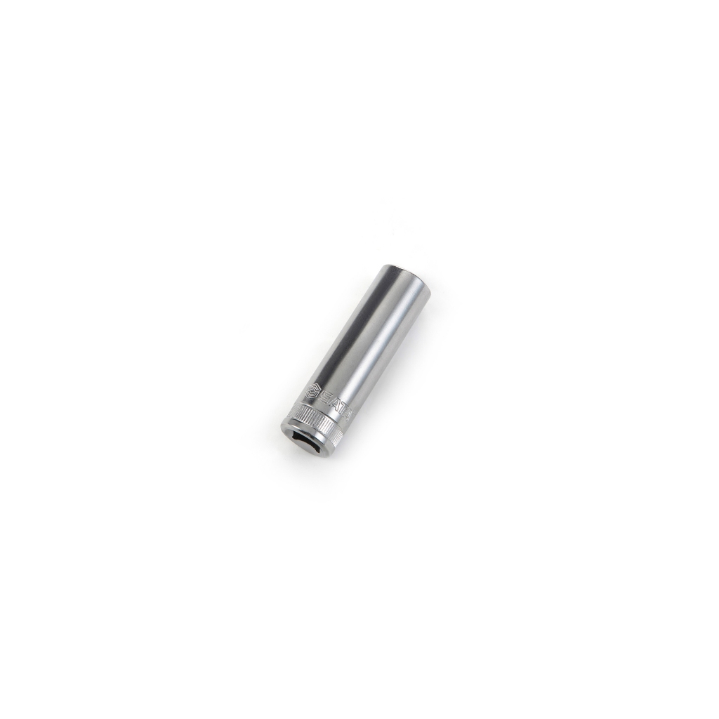 SATA ลูกบล็อก ยาว รู 3/8“ เบอร์มิล หกเหลี่ยม ราคาต่อลูก ขนาด 8-22 มม ยาว 63.5 มม.