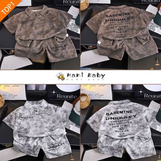 ชุดเสื้อโปโลเด็ก ชุดลำลองเด็กแฟชั่น คอปก งานสวยจริง สไตล์หล่…