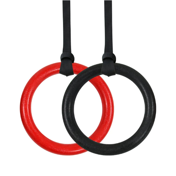 ห่วงออกกำลังกาย  ห่วงยิมนาสติก การออกกำลังกาย Gymnastic Rings (ไม่รวมสายรัด) 2ชิ้น