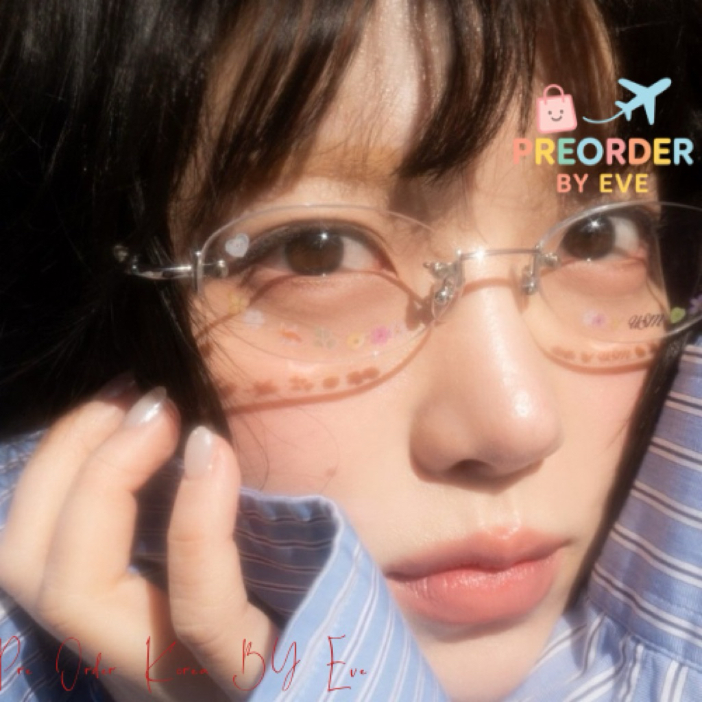🇰🇷 UnsteadyMarket Bom Bom Rimless Glasses Round
