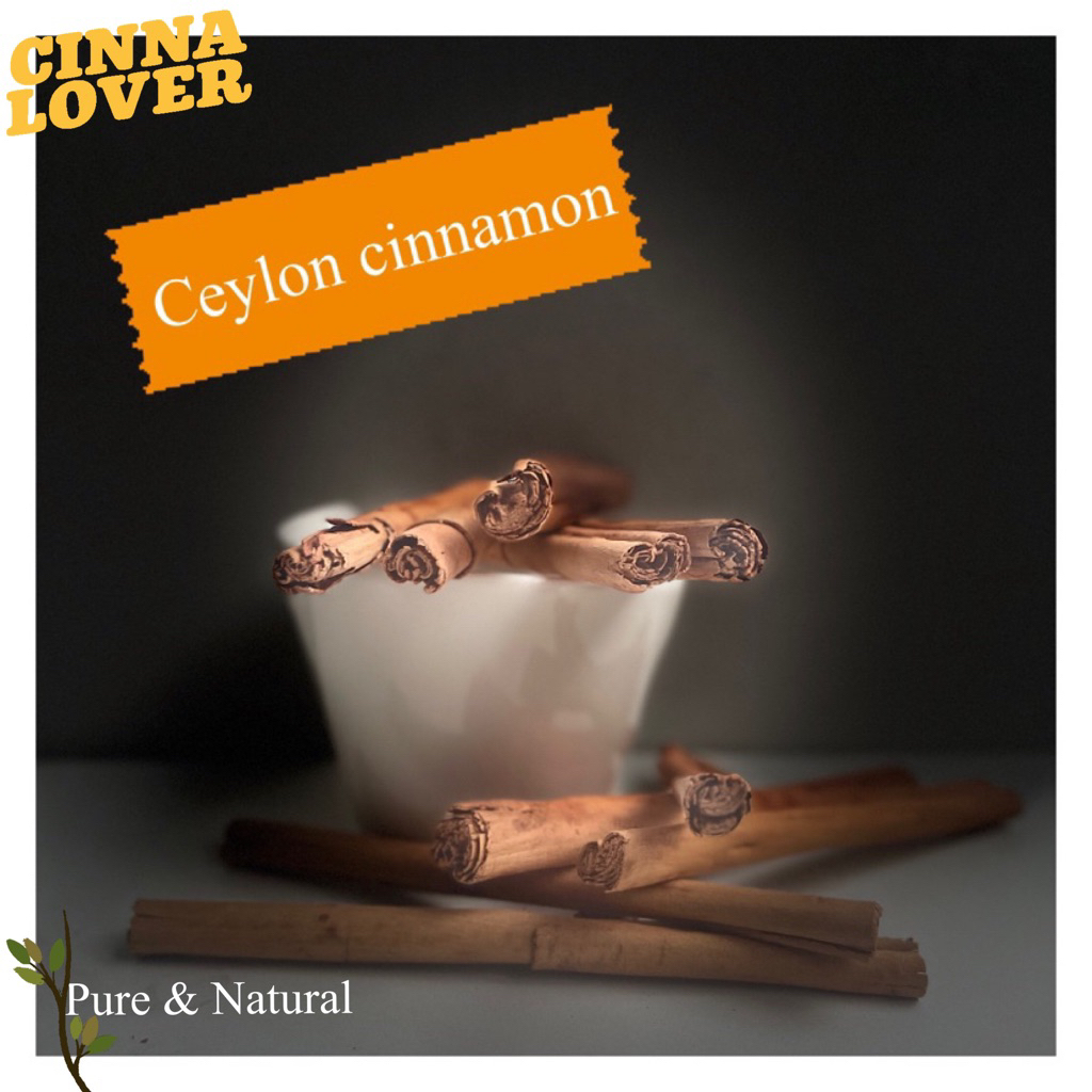 ผงอบเชย (Ceylon Cinnamon Powder) เครื่องเทศคุณภาพดี | กลิ่นหอมหวาน | เกรดอาหาร