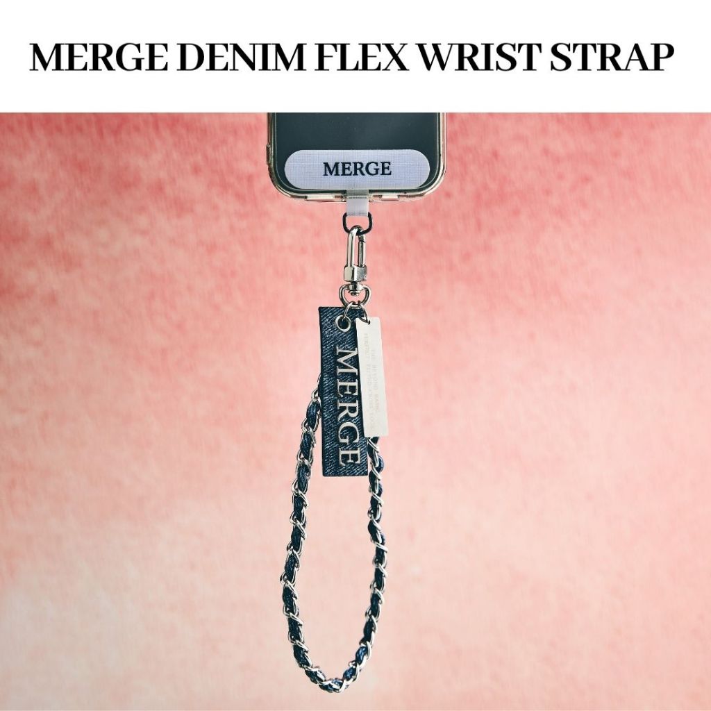 Merge Official - Merge Denim Flex Wrist Strap (พร้อมส่ง)