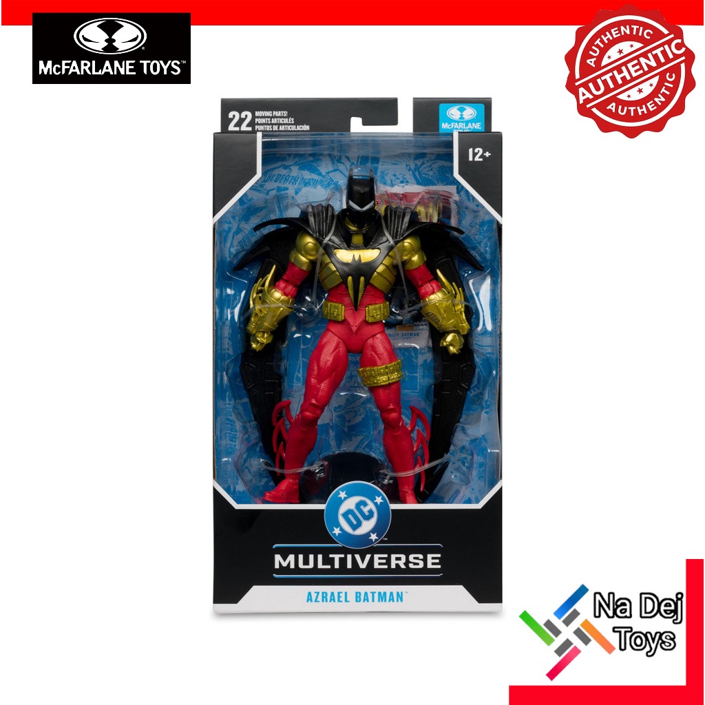 Azrael Batman (Knightquest) DC Multiverse McFarlane Toys 7" Figure อัซราเอล แบทแมน ดีซีมัลติเวิร์ส ข