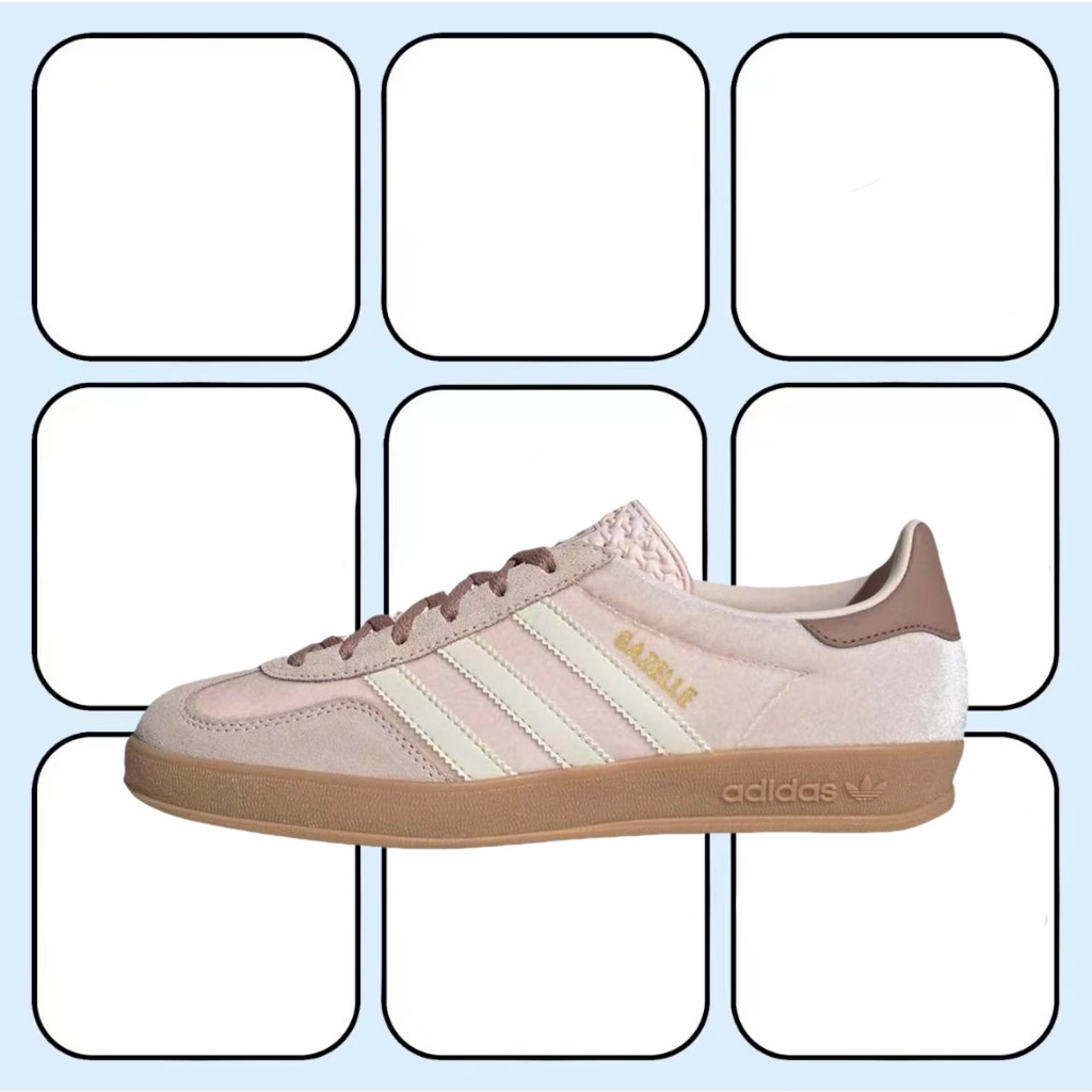 （ของแท้ 100 %）adidas originals Samba OG superstar gazelle campus JR0232 ชมพู/ขาว/แดง