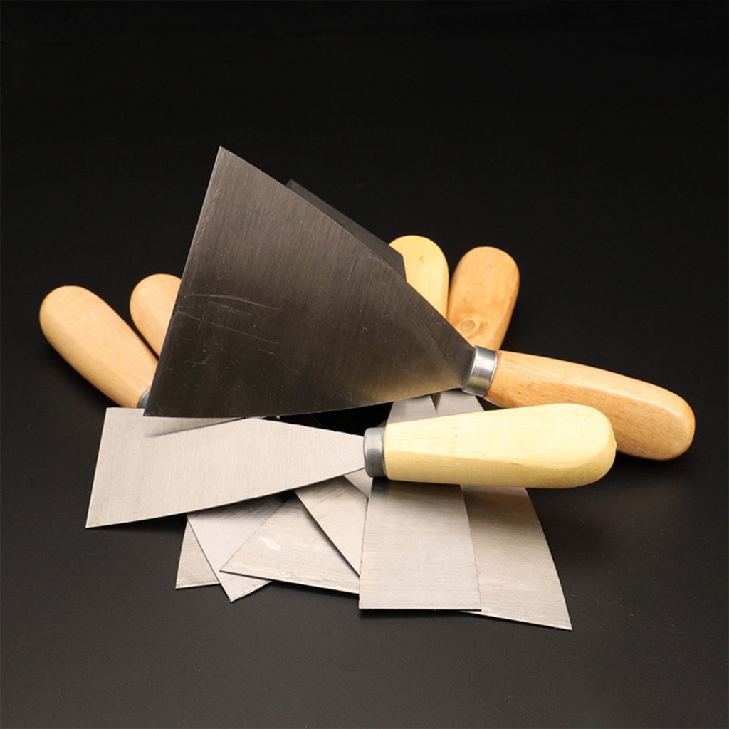 เกรียงโป้ว เกรียงแซะ ด้ามไม้ ขนาด1-5นิ้ว ใช้งานขูดลอกสี โป้วซ่อม ฉาบสี แต่งลายปูนเปลือย - รูปที่ 7