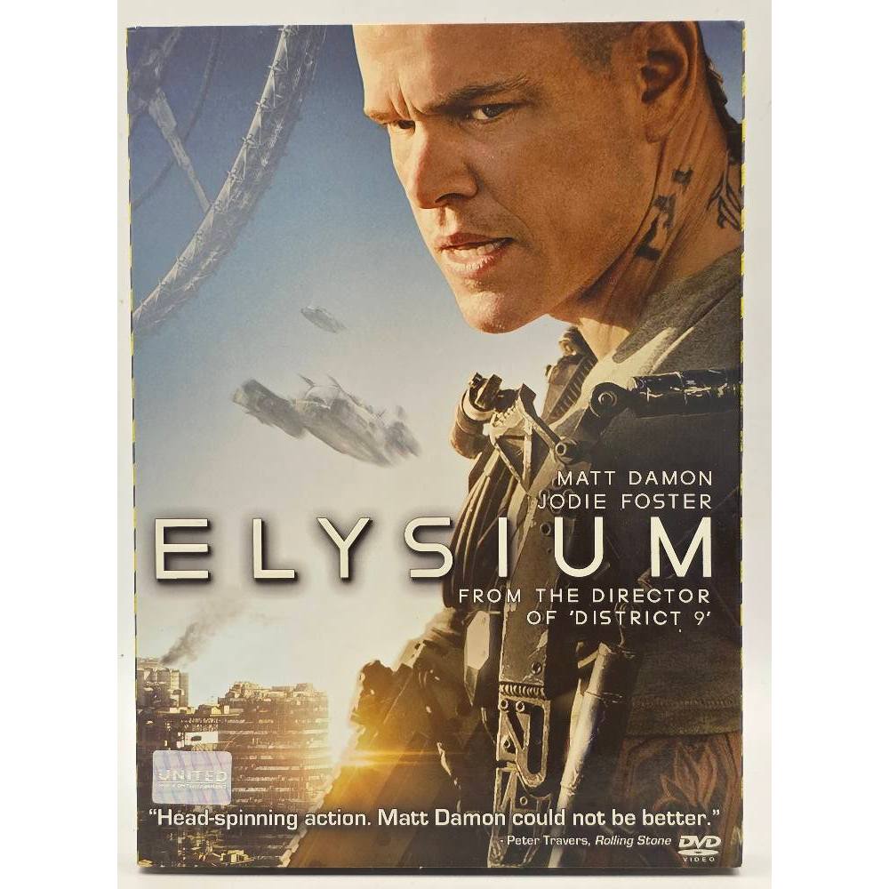 Elysium  : DVD ดีวีดี หนัง แผ่นแท้ มือ 2  มีเสียงไทย + บรรยายไทย  10415